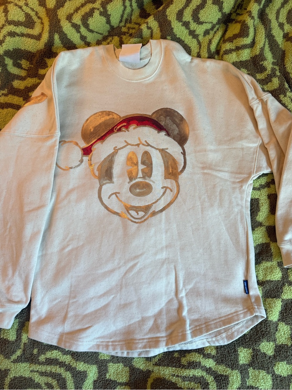 Disney Christmas Santa Mickey Spirit Jersey